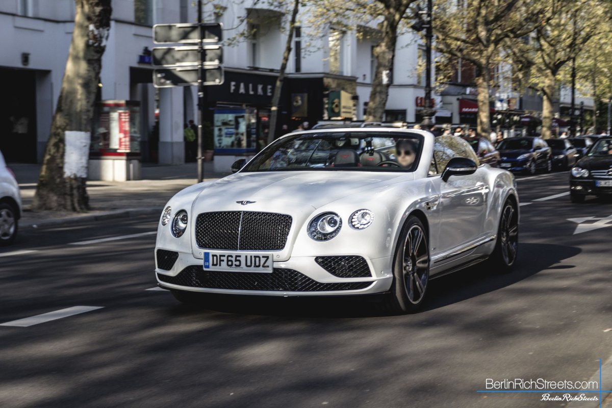 Bentley Continental GTC (2016) spotted in Berlin — BerlinRichStreets